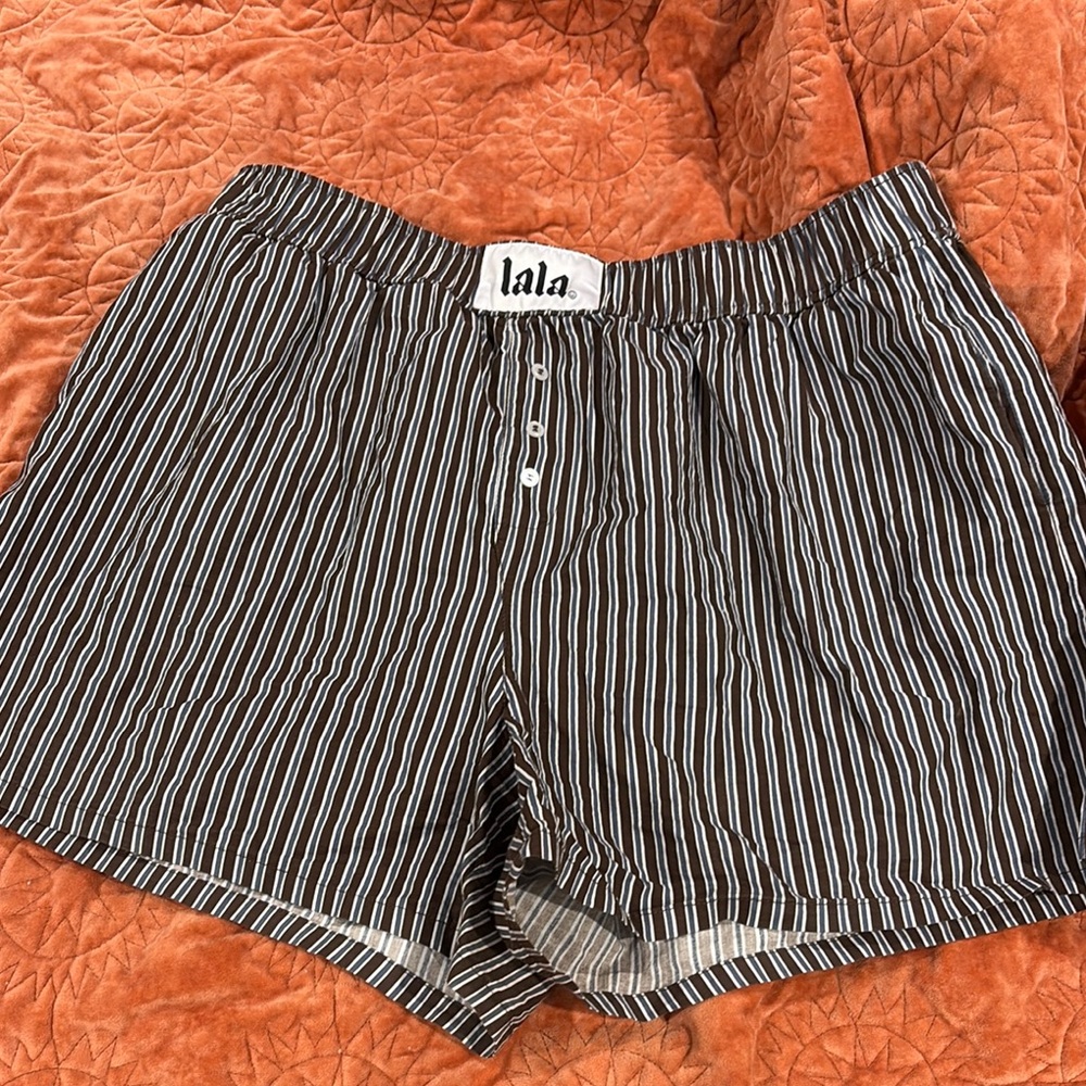 LALA Striped BoxerShorts